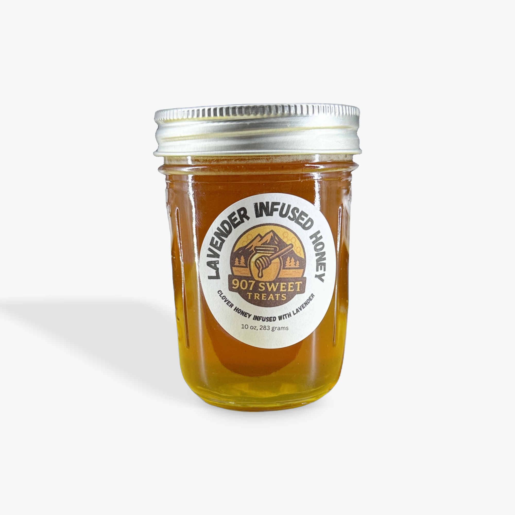 Lavender infused honey